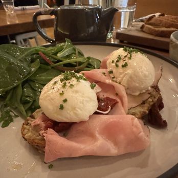 The Stable House Bistro - Black Forest Ham & Egg Toast - poached eggs, cheese, sundried tomatoes - French Near Me - Vancouver, British Columbia The Stable House Bistro - Black Forest Ham & Egg Toast - poached eggs, cheese, sundried tomatoes - French Near Me - Vancouver, British Columbia