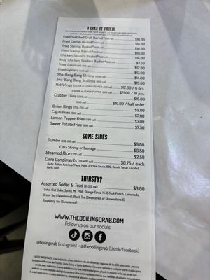Menu photo 3 The Boiling Crab Tustin, CA Menu photo 3 The Boiling Crab Tustin, CA