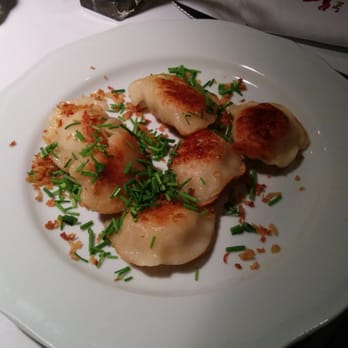Pod Aniołami Restauracja - Cheese and potato pierogies - Polish Near Me - Kraków, Massachusetts Pod Aniołami Restauracja - Cheese and potato pierogies - Polish Near Me - Kraków, Massachusetts
