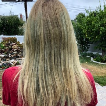 Bliss Hair Studio - Before - Hair Extensions Near Me - La Crescenta, California