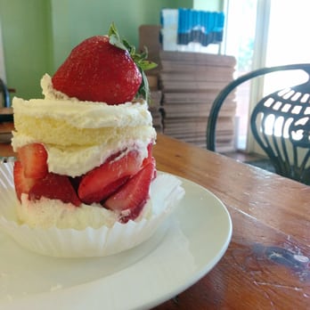 Perfectly Sweet - Strawberry shortcake $4.50. What a delicious beauty! - Bakeries Near Me - Alhambra, California