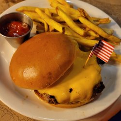 Ted's Montana Grill - Cheeseburger Bison Burger
