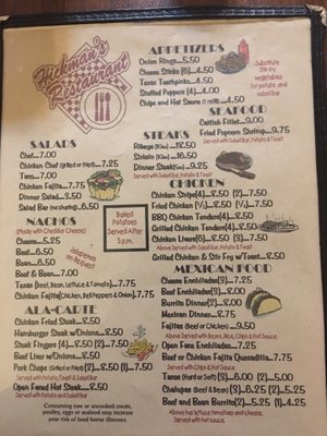 Menu photo 3 Hickman's Restaurant Aspermont, TX Menu photo 3 Hickman's Restaurant Aspermont, TX