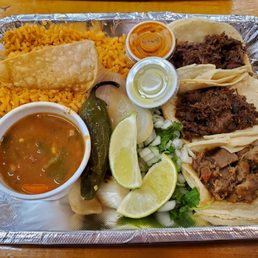 Dos Tacos Platter Dos Tacos Platter