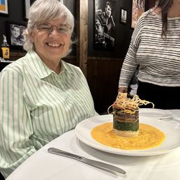 My mom's vegetarian main. My mom's vegetarian main.