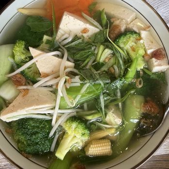 Pho Lab - Pho Veggies (Vegetarian) with soft tofu - Vietnamese Near Me - Lake Forest, California Pho Lab - Pho Veggies (Vegetarian) with soft tofu - Vietnamese Near Me - Lake Forest, California