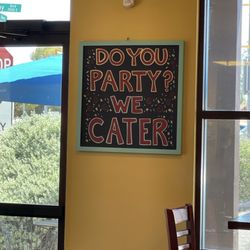 We love to party.