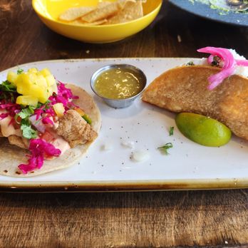 Mexcal - Maui Maui and chicken crispy tacos - Mexican Near Me - Reno, Nevada Mexcal - Maui Maui and chicken crispy tacos - Mexican Near Me - Reno, Nevada