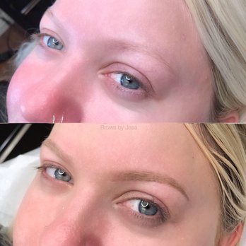 Brows by Jesa - Healed powder brows after just one session - Permanent Makeup Near Me - Palm Desert, California