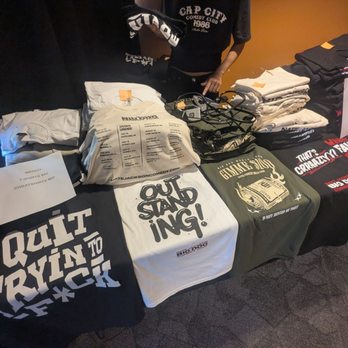 Cap City Comedy Club - Merch table - Comedy Clubs Near Me - Austin, Texas