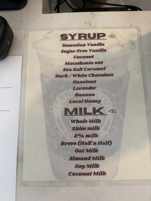 Menu photo 1 Island Vintage Coffee Waikoloa, HI Menu photo 1 Island Vintage Coffee Waikoloa, HI