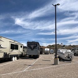 I25 Rv-boat Self-storage - Nice wide aisles with lots of room for connecting and/or backing in your RV.