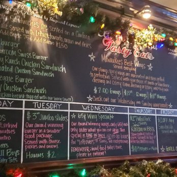 Club Garibaldi - Menu as of 12/20 - Venues & Event Spaces Near Me - Milwaukee, Wisconsin