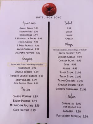Menu photo 1
