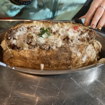 Mrs Potato - Philly Cheese Steak Baked - Brazilian Near Me - Orlando, Florida