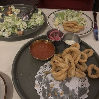 Mello Bistro - Crispy Fried Calamari half eaten lol - Italian Near Me - Staten Island, New York