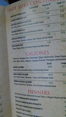 Menu photo 2 Roberto's Pizza Camp Hill, PA