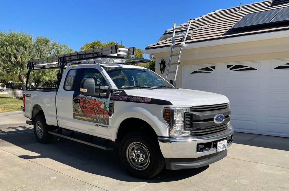 Slide of Mena Roofing