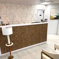 Zen Dentistry - Midtown - Modern and clean design of the office to evoke sense of calmness.