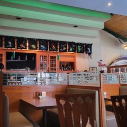 Wait staff area and lovely decor
