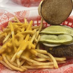 Steak ’n Shake - Double Steakburger Double Cheese with Cheese Fries