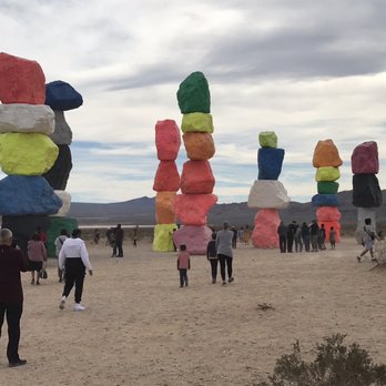 Seven Magic Mountains - Public Art Near Me - Las Vegas, Nevada