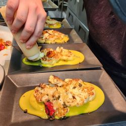Gather Brunch and Bar - Chef Tyler prepares both vegan and food allergy-friendly dishes for a special event.