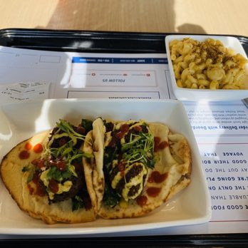 Vessel Kitchen - Naan Tacos with Mac n Cheese - New American Near Me - Sandy, Utah