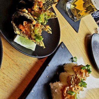 SUSHI-SAN - Tako taco scallop aburi - Sushi Bars Near Me - Chicago, Illinois SUSHI-SAN - Tako taco scallop aburi - Sushi Bars Near Me - Chicago, Illinois