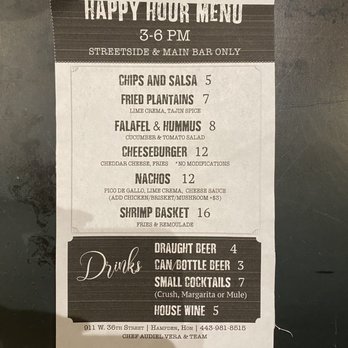 Avenue Kitchen & Bar - Happy Hour Menu - New American Near Me - Baltimore, Maryland Avenue Kitchen & Bar - Happy Hour Menu - New American Near Me - Baltimore, Maryland