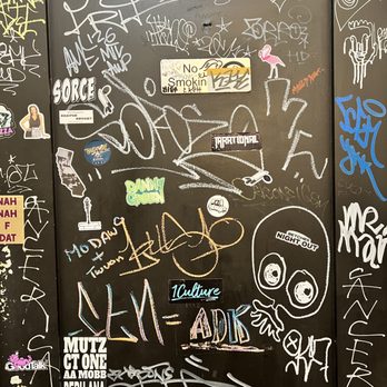 Clinton St. Baking - Bathoom door art - Bakeries Near Me - New York, New York Clinton St. Baking - Bathoom door art - Bakeries Near Me - New York, New York