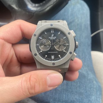Watch the Time - After dial repair for a replica Hublot watch - Watch Repair Near Me - Reseda, California Watch the Time - After dial repair for a replica Hublot watch - Watch Repair Near Me - Reseda, California