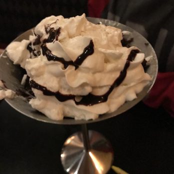 PJ's Pub - Warm brownie sundae with three spoons - Pubs Near Me - Narragansett, Rhode Island PJ's Pub - Warm brownie sundae with three spoons - Pubs Near Me - Narragansett, Rhode Island