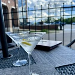 Tirami Su Italian Restaurant of Northville - Martinis  on the patio