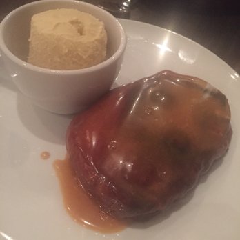 The Salted Pig - Steak and potatoes? NOPE! That's a big donut with a side of coffee ice cream! - Gastropubs Near Me - Riverside, California