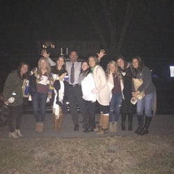 A Hudson Valley Limousine - Our limo driver Charles and us!