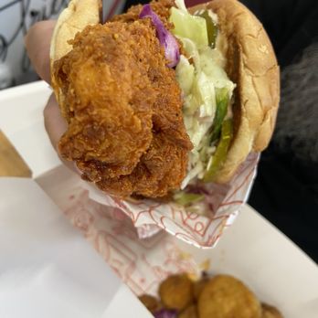 Cluck Kitchen - Huge chicken in the sand - Chicken Shop Near Me - Redlands, California Cluck Kitchen - Huge chicken in the sand - Chicken Shop Near Me - Redlands, California