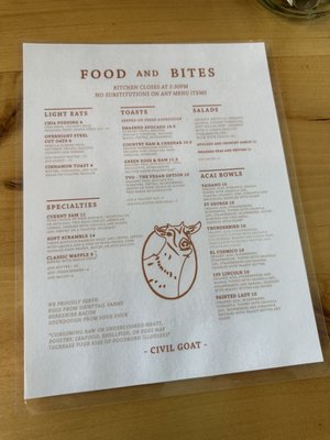 Menu photo 3 Civil Goat Coffee Austin, TX Menu photo 3 Civil Goat Coffee Austin, TX