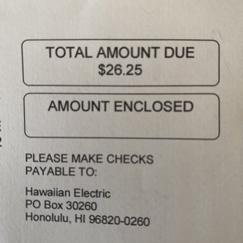 Eco Solar - First HECO bill. - Solar Installation Near Me - Waipahu, Hawaii Eco Solar - First HECO bill. - Solar Installation Near Me - Waipahu, Hawaii
