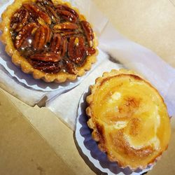 Matthew's Bakery - Pecan tart Pear tart
