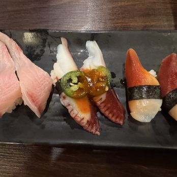Its Sushi - Yellowtail, spicy octopus, snow crab nigiri very good - Sushi Bars Near Me - Sacramento, California