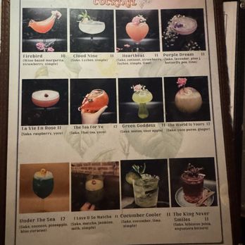 Saranrom Thai - Cocktail menu - Thai Near Me - Elmhurst, New York Saranrom Thai - Cocktail menu - Thai Near Me - Elmhurst, New York