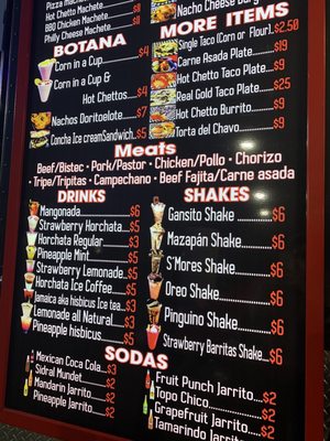 Menu photo 5 Aparicios Austin, TX