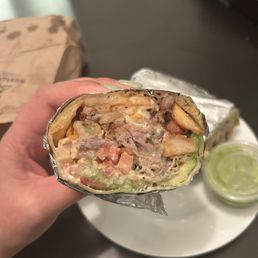 California Burrito. I wouldn't order it again. California Burrito. I wouldn't order it again.