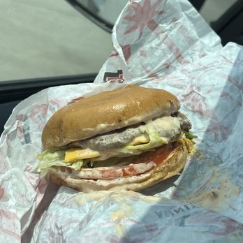 P. Terry's Burger Stand - Cheeseburger with Extra Sauce - Juice Bars & Smoothies Near Me - Spring, Texas P. Terry's Burger Stand - Cheeseburger with Extra Sauce - Juice Bars & Smoothies Near Me - Spring, Texas
