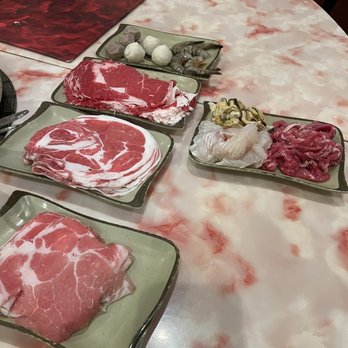Grand HotPot - the meats and fish - Hot Pot Near Me - Pacifica, California