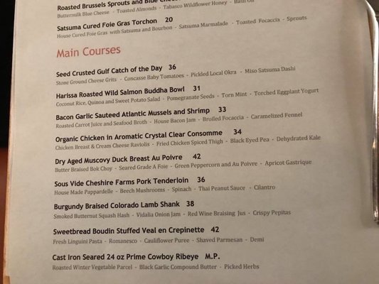 Menu photo 6 Restaurant IRON Pensacola, FL