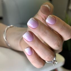 Ombre #Russian Manicure