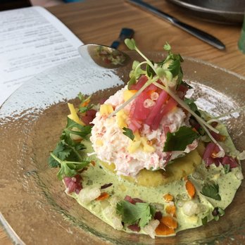Cabra - Crab causa - Peruvian Near Me - Chicago, Illinois Cabra - Crab causa - Peruvian Near Me - Chicago, Illinois
