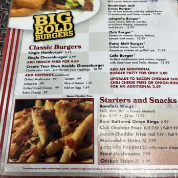 The Lampost - Burger section of the menu - Breakfast & Brunch Near Me - Akron, Ohio The Lampost - Burger section of the menu - Breakfast & Brunch Near Me - Akron, Ohio